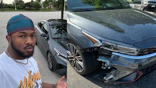 I CRASHED MY KIA FORTE GT… [upl. by Jarlathus]