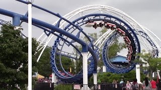 Corkscrew Review Cedar Point HD 60fps [upl. by Dlonyar]