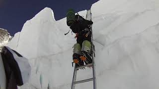 Khumbu Icefall 2015 Everest Expedition Video 3 [upl. by Nimar924]