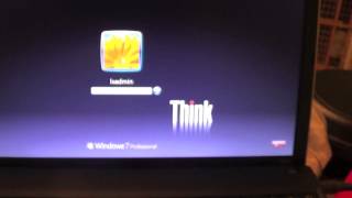 Lenovo ThinkPad Edge E530 Startup [upl. by Towland]