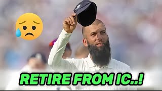 Moeen Ali Announced RETIREMENT from International Cricket 💔💔 [upl. by Eedoj]