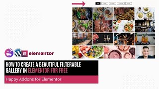 How to create a filterable gallery in Elementor for free [upl. by Raybin497]