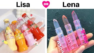 LISA OR LENA 💗  Beauty products  4 [upl. by Anile]