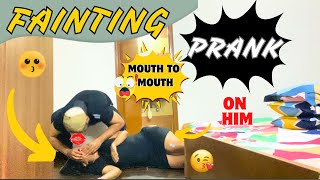 Fainting Prank on My Best Friend🤣 Gone Wrong prank Himani Sachan Vlogs [upl. by Florella340]