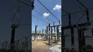 sectionneur pantographe Hautetension 150kv [upl. by Yrrak]