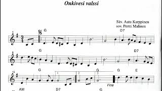 ONKIVESI VALSSI [upl. by Ramraj]