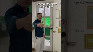 Finger Print Locked Door  Subscribe for the Full Video [upl. by Florio167]