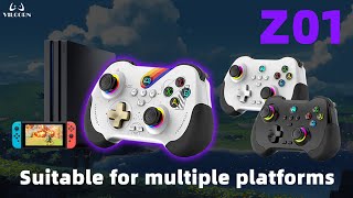 Z01 PC GAMEPAD DUAL HALL EFFECT GAMING CONTROLLER  How to Connect [upl. by Atirac]