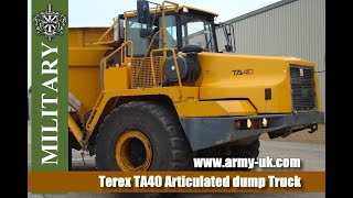 Terex TA40 Articulated dump Truck [upl. by Akemihs612]