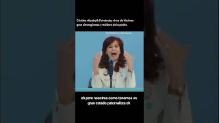 Cristina Fernández de kirchner y la mentira de la justicia social shorts [upl. by Angelita511]