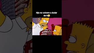 No volveré a dudar  los simpson lossimpson lossimpsonlatino luistoonexpress memes meme humor [upl. by Aikahc786]