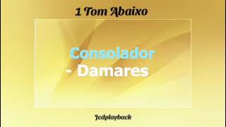 Consolador 1 Tom Abaixo 🎶 Playback 🎶 Damares [upl. by Bamford]