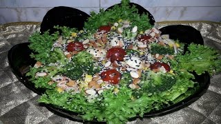 salade de brocoli au thon سلطة الروكلي بالتونة [upl. by Zerimar]