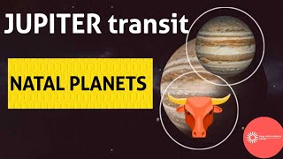 Jupiter transit over natal planets II Jupiter transit in Taurus ♉ [upl. by Eleira]