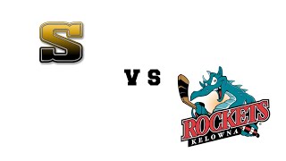 Strathcona Warriors vs Kelowna Rockets [upl. by Cohligan]