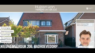 Te koop Nieuwemeerdijk 206 Badhoevedorp  Hoekstra en van Eck Makelaars  Méér Makelaar [upl. by Annerol242]