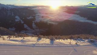 Sonnenaufgang im Skigebiet Gitschberg Jochtal [upl. by Rosane]