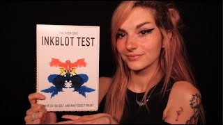 ASMR Inkblot Test What do you see [upl. by Martita492]