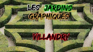 Château  jardins de VILLANDRY [upl. by Akirdnwahs]