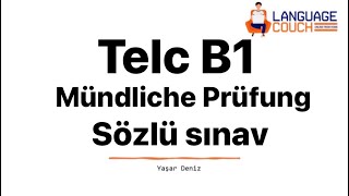 TELC B1 mündliche Prüfung [upl. by Stanfill]