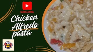 Chicken alfredo pasta recipeFarah khan recipe baked chicken alfredo pasta foodiemoody8r [upl. by Koeninger]