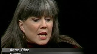 Anne Rice interview 1998 part1 2 [upl. by Ramos641]