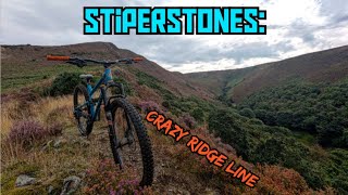 MTB Derbyshire Shropshire Stiperstones Crazy Ridge Ride [upl. by Annahoj21]