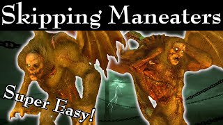 Maneaters Skip Tutorial  Demons Souls Remake Speedrunning [upl. by Japheth]