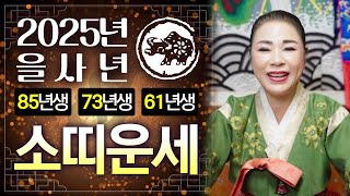 🌟2025년 대박나는 소띠 신년운세보기🌟 85년생 73년생 61년생 소띠분들이 대박나기위해 시작해야할 것과 조심해야할 부분을 알려드립니다 [upl. by Mas]