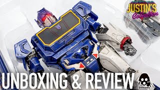 Soundwave amp Ravage Threezero DLX Transformers Bumblebee Unboxing amp Review [upl. by Wester327]