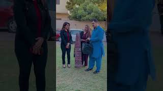 hiba bukhari beautiful pick in blue dress Masha Allah sweethibabukharidrama [upl. by Letsirc]