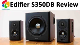 Edifier S350DB 21 Bookshelf Speaker and Subwoofer Review [upl. by Colombi]