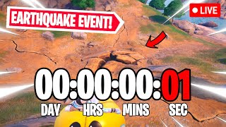 FORTNITE EARTHQUAKE EVENT COUNTDOWN LIVE🔴 247 amp Fortnite Live Event [upl. by Nicky]