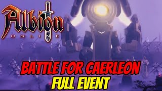 Albion Online  The Battle For Caerleon FULL EVENT [upl. by Yendroc]