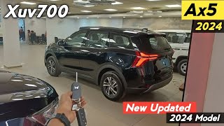 New Updated Mahindra Xuv700 Ax5 2024 ❣️ Xuv700 Ax5 Reallife Review 😍 [upl. by Averil]