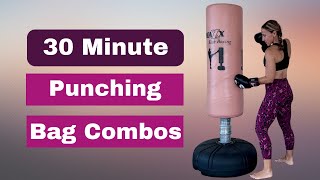 Get In Shape With This Punching Bag Workout Designed To Help You Lose Fat [upl. by Narad]