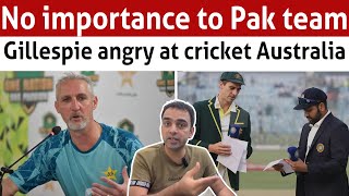 Australia focus on Border Gavaskar no interest with Pakistan Gillespie [upl. by Rett769]