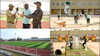 Les acteurs du sport de ziguinchor préparent louverture du STADE Aline Sitoé Diatta [upl. by Gnoud590]