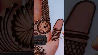 Beautiful trending 💜 ❤️ mehndi short video fornt hand mehndi blade ❤️ coins mehndi  2024sonam [upl. by Ancier523]