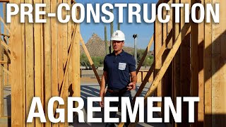 Whats In A PreConstruction Agreement  Why Its Important  AFT Construction  Brad Leavitt [upl. by Brodsky]