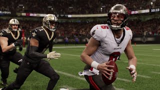 Tampa Bay Buccaneers vs New Orleans Saints  NFL Week 6 2024 Full Game Highlights Madden 25 Sim [upl. by Shetrit]