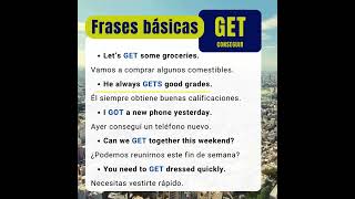 GET verbo fácil en inglés [upl. by Ikir204]