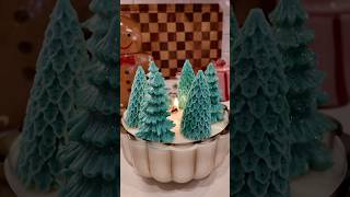 winter diy candle❄️🌲☃️candle diy candlemaking aesthetic christmas [upl. by Assilav397]