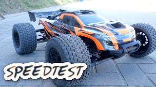 Traxxas XRT  Mal den Speedtest nachholen 8s Stock German [upl. by Goles]