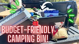 BudgetFriendly Camping Gear Tote For Your Overland Vehicle [upl. by Zerdna]