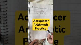 Accuplacer Math Test Prep arithmetic practice question ￼accuplacer collegeprep college [upl. by Ivar]