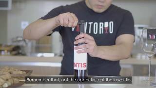 How to Use the Vintorio Waiters Corkscrew [upl. by Iaras]