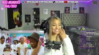 Mya Salina REACTS to 2HUMPY x 2RARE  2HUMPY Anthem Official Music Video [upl. by Sarad]