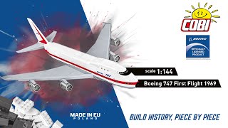 26609 Boeing 747 First Flight 1969 [upl. by Annehs]