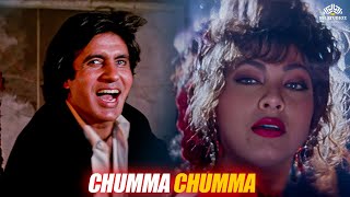 Jumma Chumma De De  Hum 1991  Amitabh Bachchan Kimi Katkar  90s Popular Song [upl. by Ellirehs]